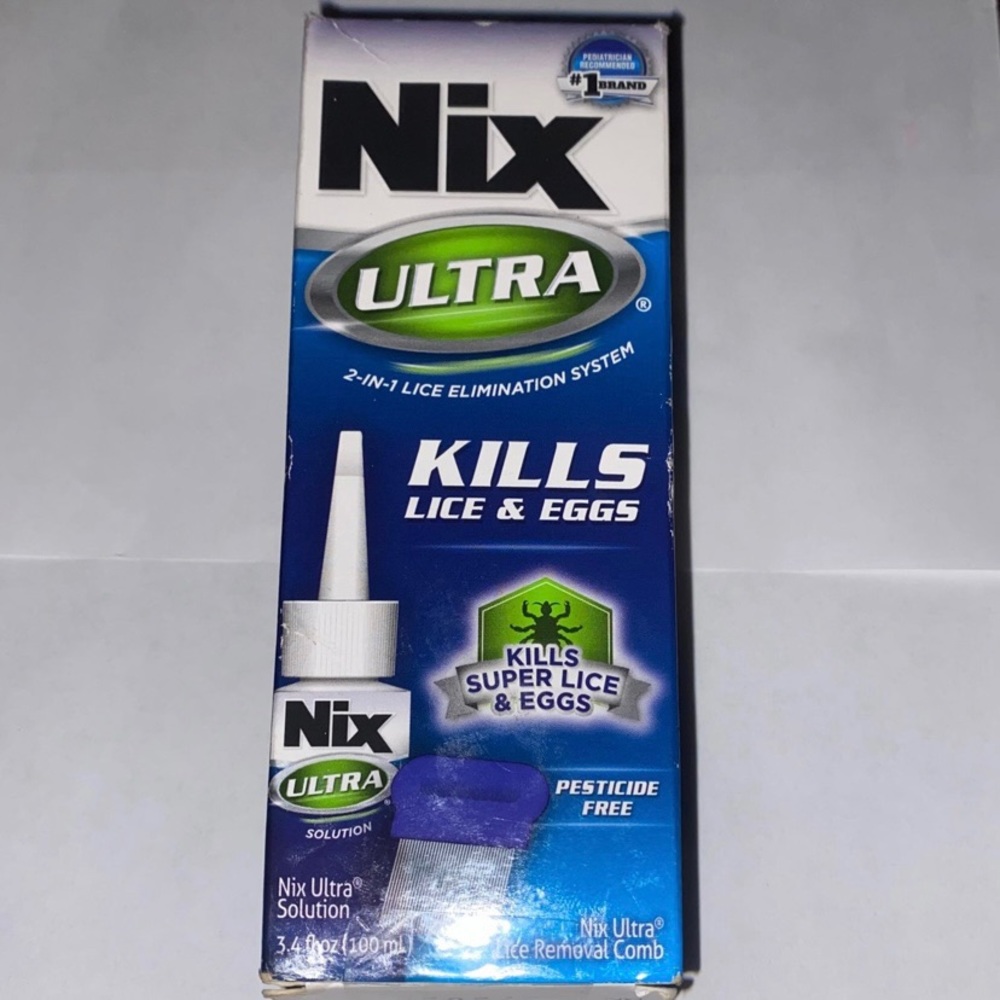 Nix Ultra 2-In-1 Lice Elimination System Solution Pesticide Free EXP 9/2023